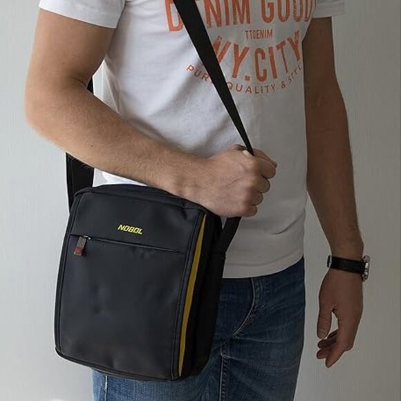 Men's Handbag Crossbody Bag for Men Shoulder Bag Mens Work Bag Man Purse - Picture 1 of 7
